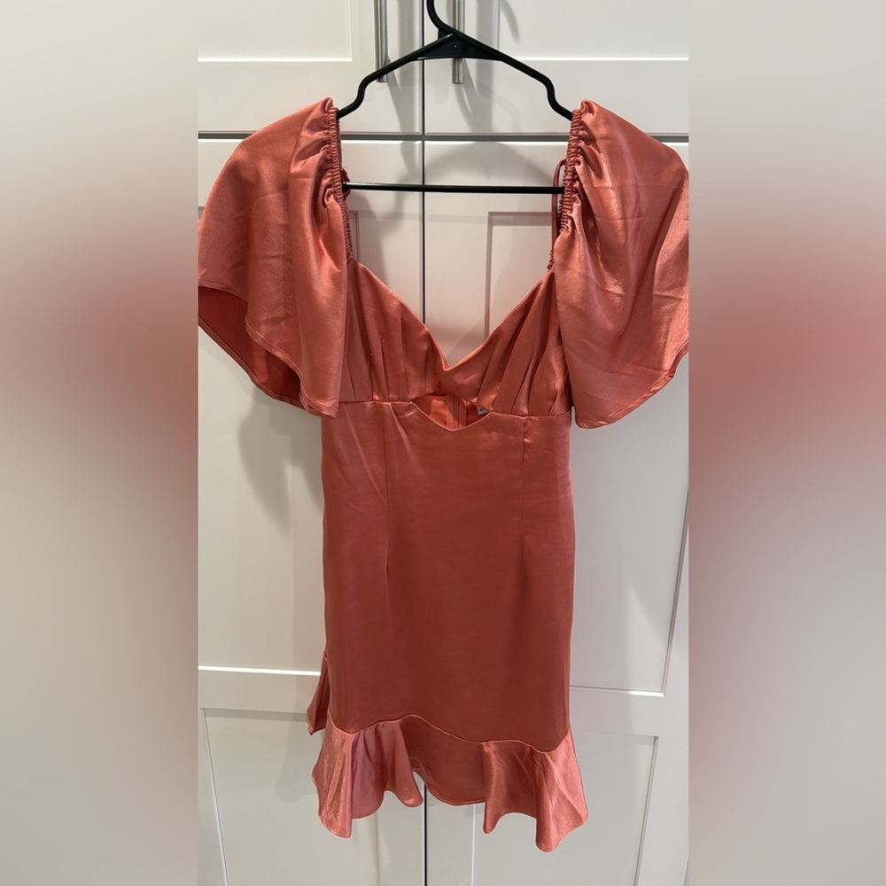 Blush Wedding Guest Dress